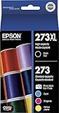 EPSON 273 Claria Ink High Capacity Black & Standard
