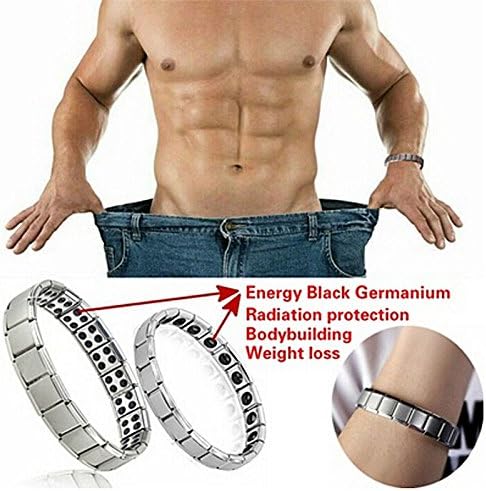 Titanium_Steel_Elastic_Stretch_Bracelet_For_Men_Women_Energy_Health_BanglenBH