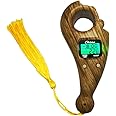 DEHUA Digital Tasbih Handheld Finger Counter, Muslim Islamic Rotating Digital Tasbeeh Electrical Prayer Beads Tally Counter