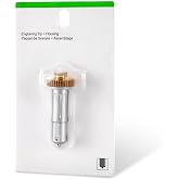 Termooan Engraving Tip and Drive Housing Compatible with Cricut Maker | Fits Maker and Maker 3/Maker 4; carbide engraving tip and drive housing for glass, acrylic, metal and other craft surfaces.