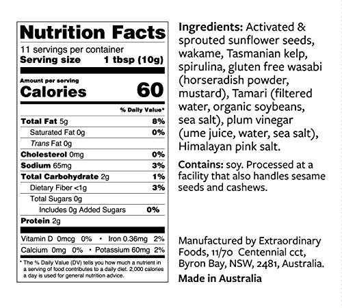 PIMP MY SALAD, Vegan Salad Toppers, and Flavor Boosters | Dairy-Free, Paleo, Gluten-Free Healthy Snacks & Toppings | Sea Superfoods | Pantry Jar | 3.88 oz - Thumbnail 7