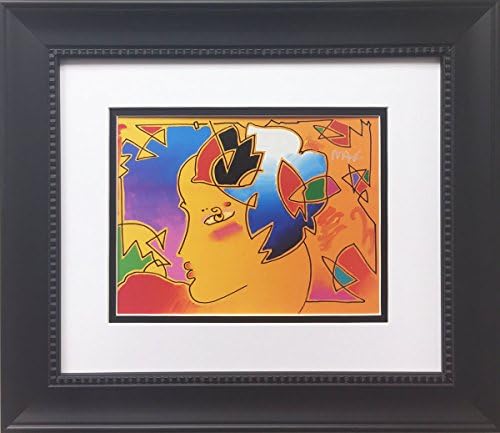 Peter Max "Profile" Newly CUSTOM FRAMED Art Print