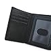 DASH Co. Slim TriFold RFID Men's Wallet w/ID Window, Extra Capacity, 9 Slots and Cash (Pebble Leather)