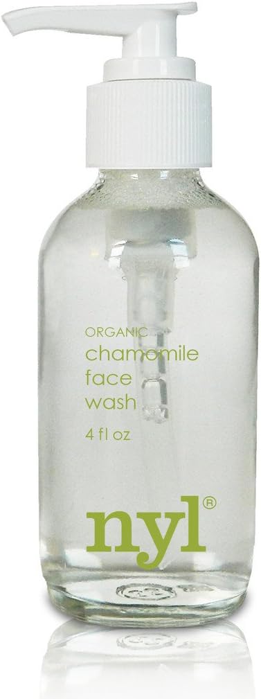 Chamomile Face Wash, Organic - for normal, oily or acne-prone skin, 4 fl oz.