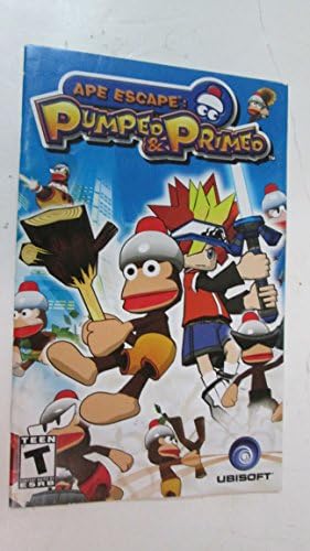 Ape Escape: Pumped & Primed Playstation 2 Manual (Paperback) Paperback – 2005