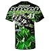 SMI Properties Kurt Busch 2018 Monster Energy Sublimated Prism NASCAR T-Shirt (XLarge)