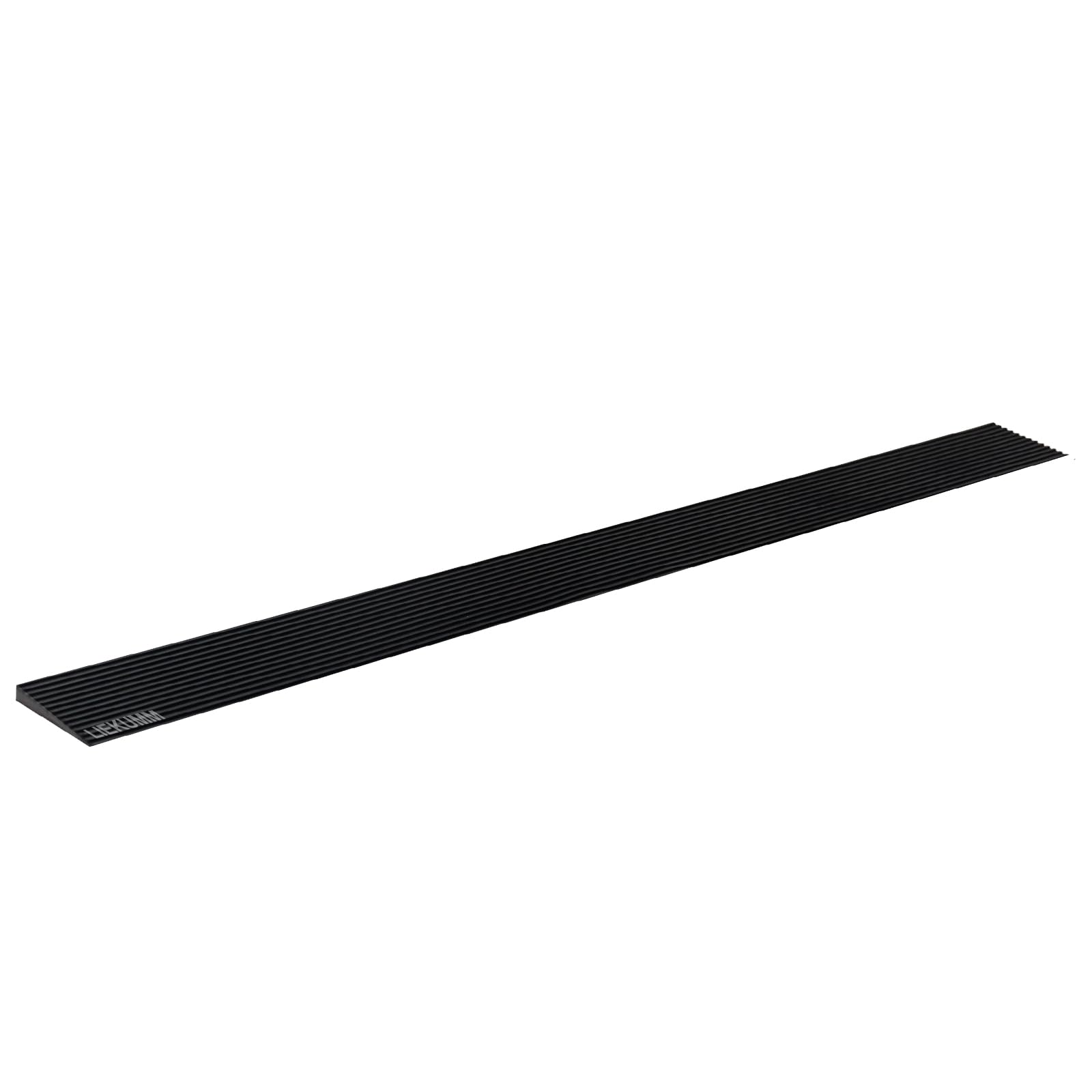 LIEKUMM 8mm Rise Threshold Ramp, 650KG Capacity Non-Slip Rubber Threshold Ramp, Rubber Ramps for Door Threshold, Driveways, Steps, Stairs, Curb Ramps for Bicycles, Scooter