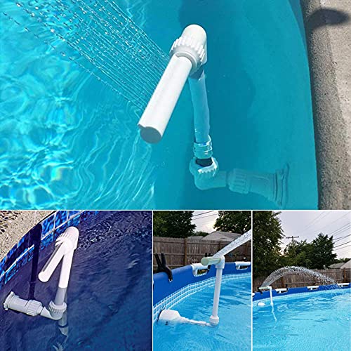Pool Fountain, Swimming Pool Sprinkler Fountain Accessories Waterfall