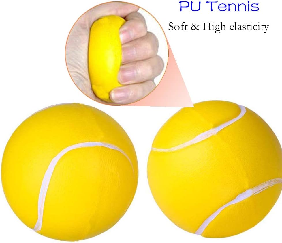 Kids Tennis Racket Set with Ball, Plastic Tennis Racquet Toys for Toddler or Child (Age 3-5) Outdoor Sports, Packaging with Shoulder Strap : Sports & Outdoors