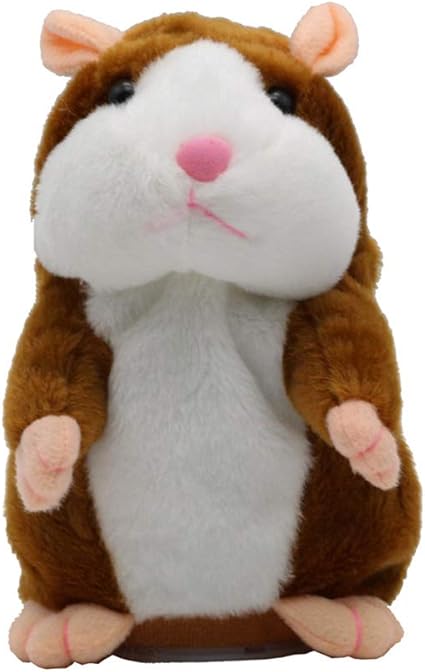 Sooki Sprechen 18cm Hamster Pluschtier Wiederholen Sie Sagen Lustige Kinder Stofftiere Sprechen Rekord Plusch Interaktive Spielzeug Fur Geburtstagsgeschenk C Amazon De Kuche Haushalt
