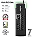 KRIËGER KR7540 - UL 1449 Advanced Fireproof Surge Protector with X3 MOV Technology 7 Outlet Strip 4-Foot Cord 540 Joule 120V (Advanced Fireproof Surge Protector)
