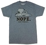 Peanuts Snoopy Nope Not Today Graphic T-Shirt