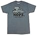 Peanuts Snoopy Nope Not Today Graphic T-Shirt - Large