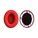 Beats Studio Replacement Ear Pads Cushions - Noise Isolation Adaptive Memory Foam | Upgraded Strong Adhesive with Easy Installation - Compatible with Studio 2 & 3 / Wired/Wireless,Red