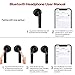 ZONEPAN Wire-free Headphones, Wireless Earbuds, Bluetooth Earphones widely compatible with iSO,Android,Sumsung,Galaxy 6 6s 7 plus and more Bluetooth-based music player (Black Mini)