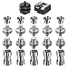 muscccm Camera Screw, 22 Pcs 1/4 Inch and 3/8 Inch Converter Threaded Screws Adapter Mount Camera Hot Shoe Mount to 1/4 Set for Camera/Tripod/Monopod/Light Stand