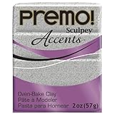 Premo Sculpey Polymer Clay 2 Ounces-Gray Granite