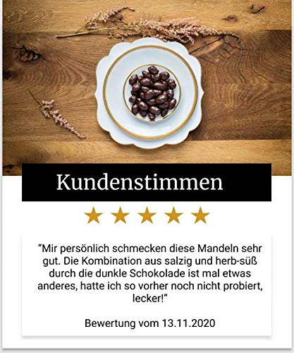 Jalall D'or Dragierte Schoko-Salz-Mandeln - geröstete Mandel in Zartbitter Schokolade 2 x 250 g – Bild 4