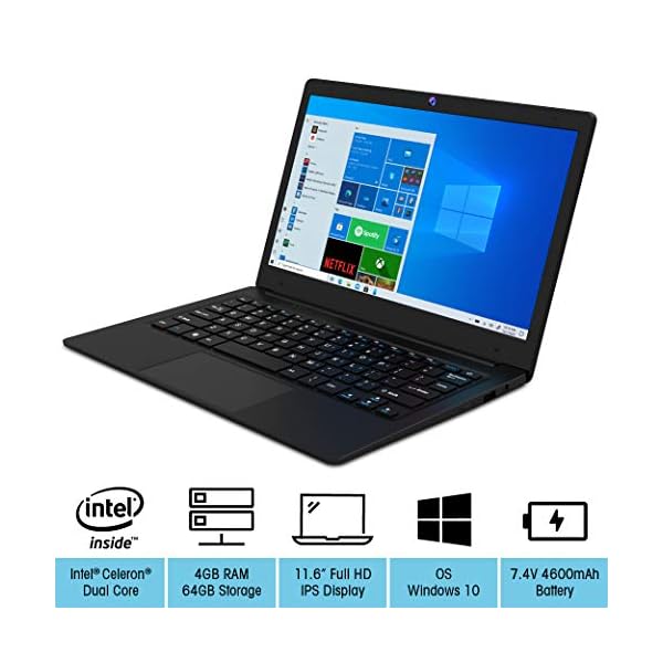 iOTA-Flo-116-Inch-Laptop-Windows-10-Home-4GB-RAM-64GB-eMMC-Storage-Intel-Celeron-Processor-Amazon-Exclusive iOTA IO082 Flo 11.6-Inch Laptop (Intel Celeron, 4GB RAM, 64GB eMMC, Windows 11) Includes 1 Year Microsoft Office 365…