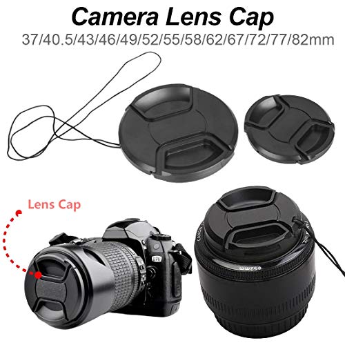 58mm Lens Cap Compatible with for Nikon &for Canon &for Sony Any Lenses with Ø 58mm Camera