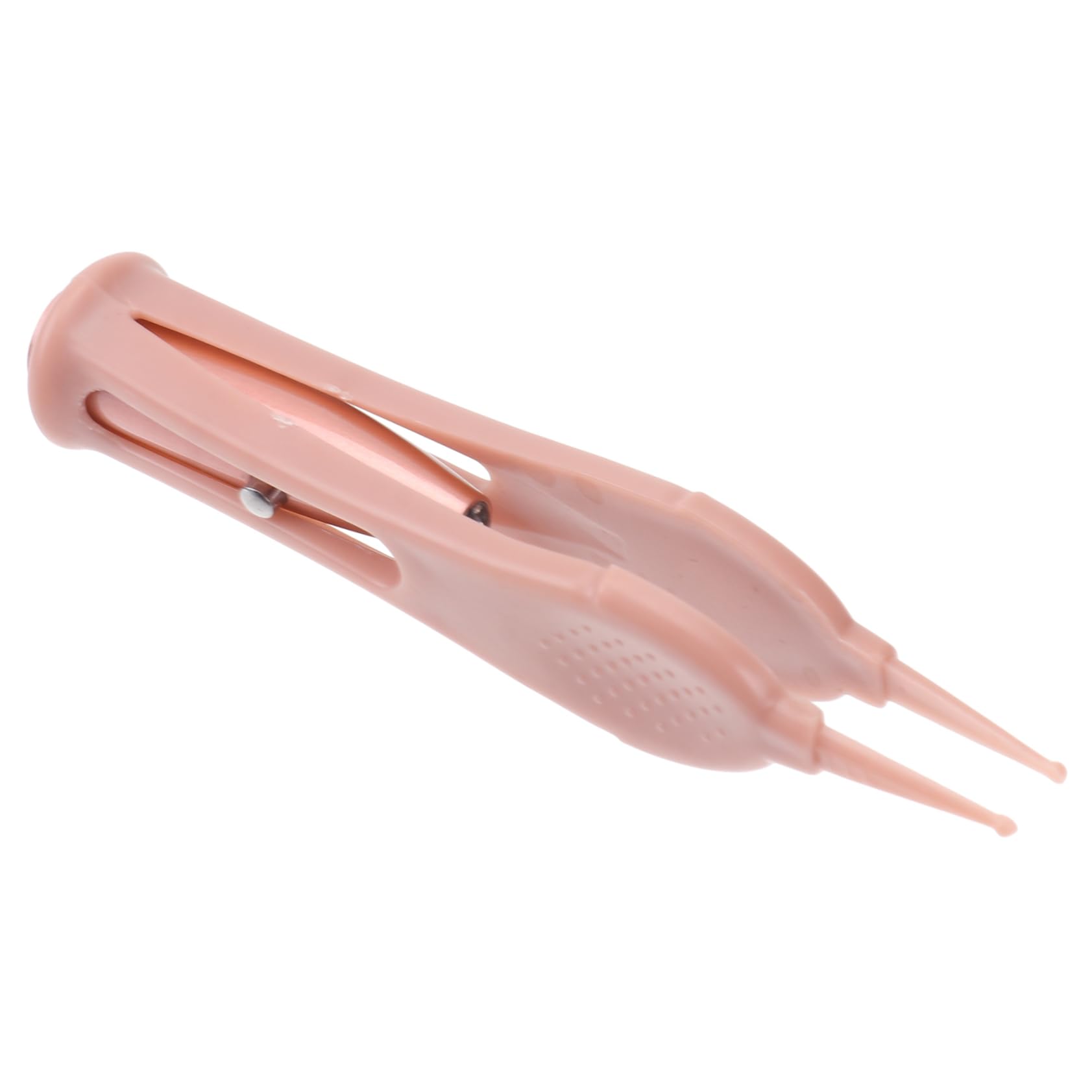 DOITOOL Baby Cleaning Tweezer with Led Light Nose Ear Navel Eye Care Clip Lightweight Anti-Slip Handle Safe Newborn Grooming Tool 3.7In