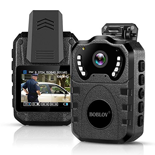 BOBLOV 1080P HD Body Worn Camera Portable Multi Functional 170 IR BOBLOV 1080P HD Body Worn Camera Portable Multi Functional 170 IR