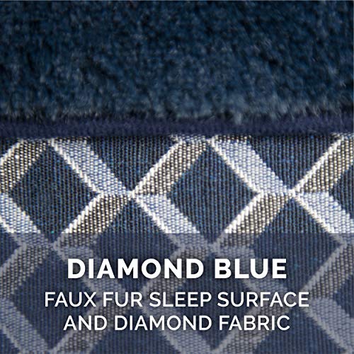 Furhaven Replacement Pet Bed Cover Plush Fur and Décor Comfy Couch