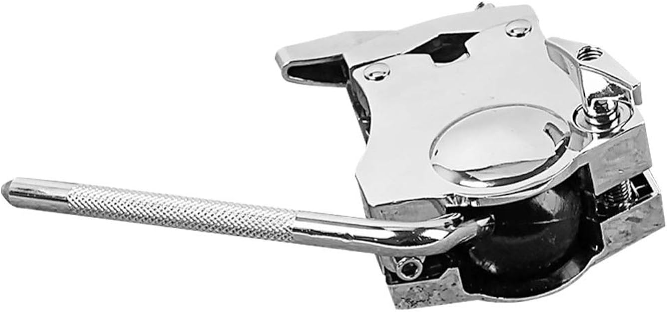 EXCEART Adjustable Drum Bracket Clamp Metal Tom Drum Mounting Bracket
