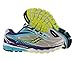 Saucony Women's Ride 8 Running Shoe, Silver/Purple/Blue, 9.5 M US