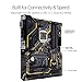 ASUS TUF Z370-PLUS Gaming LGA1151 (Intel 8th Gen) DDR4 HDMI DVI M.2 Z370 ATX Motherboard with Gigabit LAN and USB 3.1