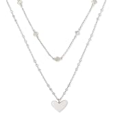 Kendra Scott Ari Heart Multistrand Necklace, Fashion Jewelry for Women