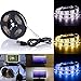 eTopxizu 100CM(3.28Ft) Multi-colour 30leds Flexible 5050 RGB USB LED Strip Light,TV Background Lighting Kit with 5v USB Cable And Mini Controller For TV/PC/Laptop Background Lighting