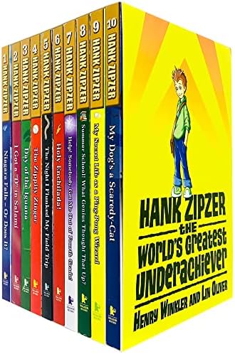 Hank Zipzer The World's Greatest Underachiever 10 Book Slipcase