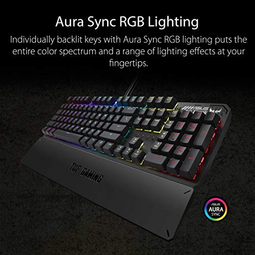 ASUS Mechanical PC Gaming Keyboard for PC TUF K3 Programmable