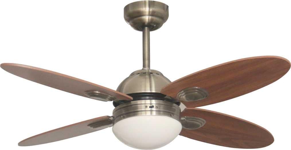 Bastilipo Bermeo Ceiling Fan with Remote Control E27, 60 W, Leather, 105 x 41 cm - Image 3