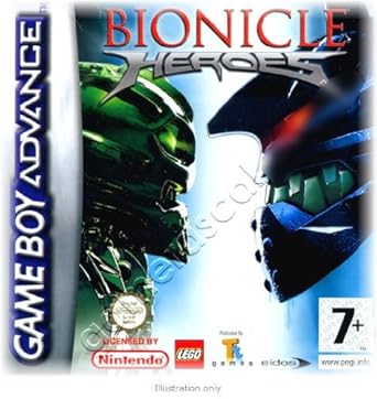 bionicle heroes gba
