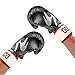 Flexzion 10 oz Boxing Gloves Women Men Youth - Fit for Heavy Bag Work, Training, Sparring, & General Exercise - Quick Velcro Strap, Secure Fit, Ample Padding, & Maximum Protection, Red Black
