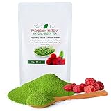 Raspberry Matcha Green Tea Powder-Organic Japanese Culinary Matcha Tea w/ Natural Raspberry- Great for Tea, Smoothie or Sweet Latte - 3.5 oz …