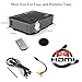 Mini Projector UC46 Portable Multimedia Home Cinema Theater 1200 Lumens LED Projection with USB VGA HDMI SD Card AV WiFi for Party,Home Entertainment,20000 Hours Led Life with Remote