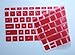 CaseBuy Keyboard Silicon Protector Skin Cover for HP Pavilion x360 13-s099nr 13-s120nr 13-s128nr 13-s192nr 13-s199nr m3-u001dx m3-u003dx m3-u021tu m3-u028tu 13.3-Inch series US Version((Red)