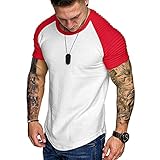 FUNEY Fashion T-Shirt for Men Muscle Gym Workout