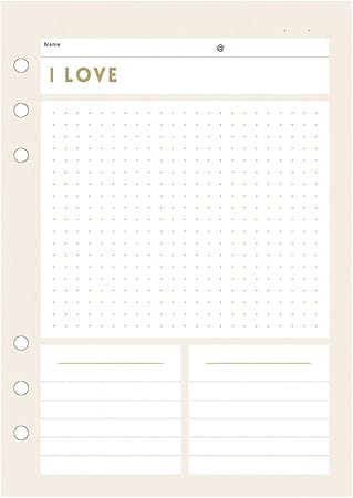 Amazon マークス システム手帳 A5正寸 リフィル 趣味ノート プロフィールシート Odr Rfl 01 システム手帳用リフィル 文房具 オフィス用品