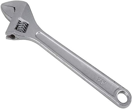 Cle A Molette 24 Pouces Cles A Molette A Forure Large Forgees Chromees 600 Mm Amazon Fr Bricolage