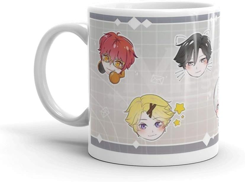 Mystic Messenger chibi mug 11 Oz Ceramic