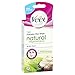 Veet Face Cold Wax Strips Naturals for Normal Skin, 10 Double Sided Strips, Pack of 20