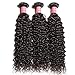 Jolia 8A Brazilian Curly Hair Weave 3 bundles a lot Thick Remy Human Hair Weft Non Chemical Process Natural Color 12 14 16 inch