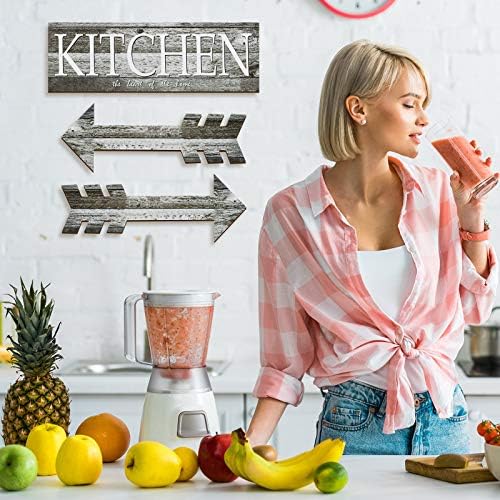 Wooden kitchen wall sign with the text "Value: $15.99".