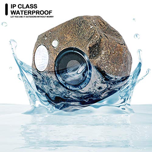 Solar Bluetooth Speakers Outdoor, Portable Bluetooth Speaker Waterproof