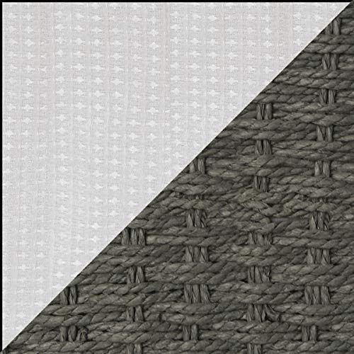 Badger Basket Wicker-Look Woven Baby Moses Basket with Bedding, Sheet, and Pad, Gray/White