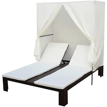 Ligstoelen Tuin En Terras Poly Rattan Gartenliege Sonnenliege Doppelliege Garten Liege Gartenmobel Schwarz Amqueretaro Com